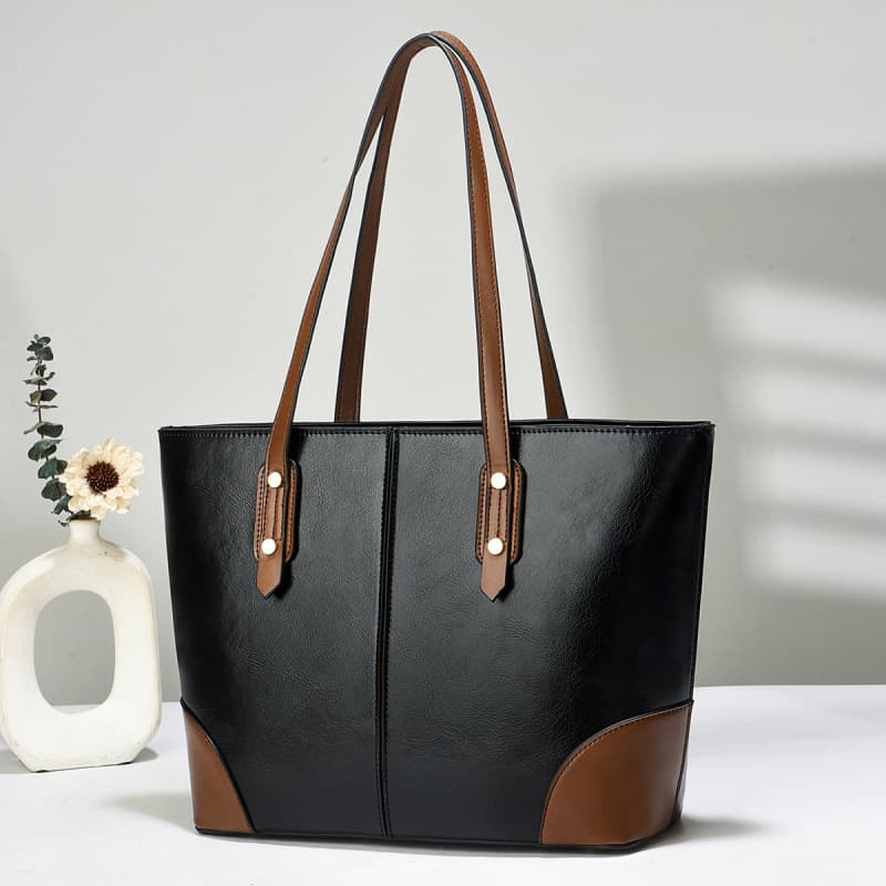 Tote bag large capacity shoulder bag armpit bag Taizhou women's bag large bag foreign trade style cross-border wholesale bags