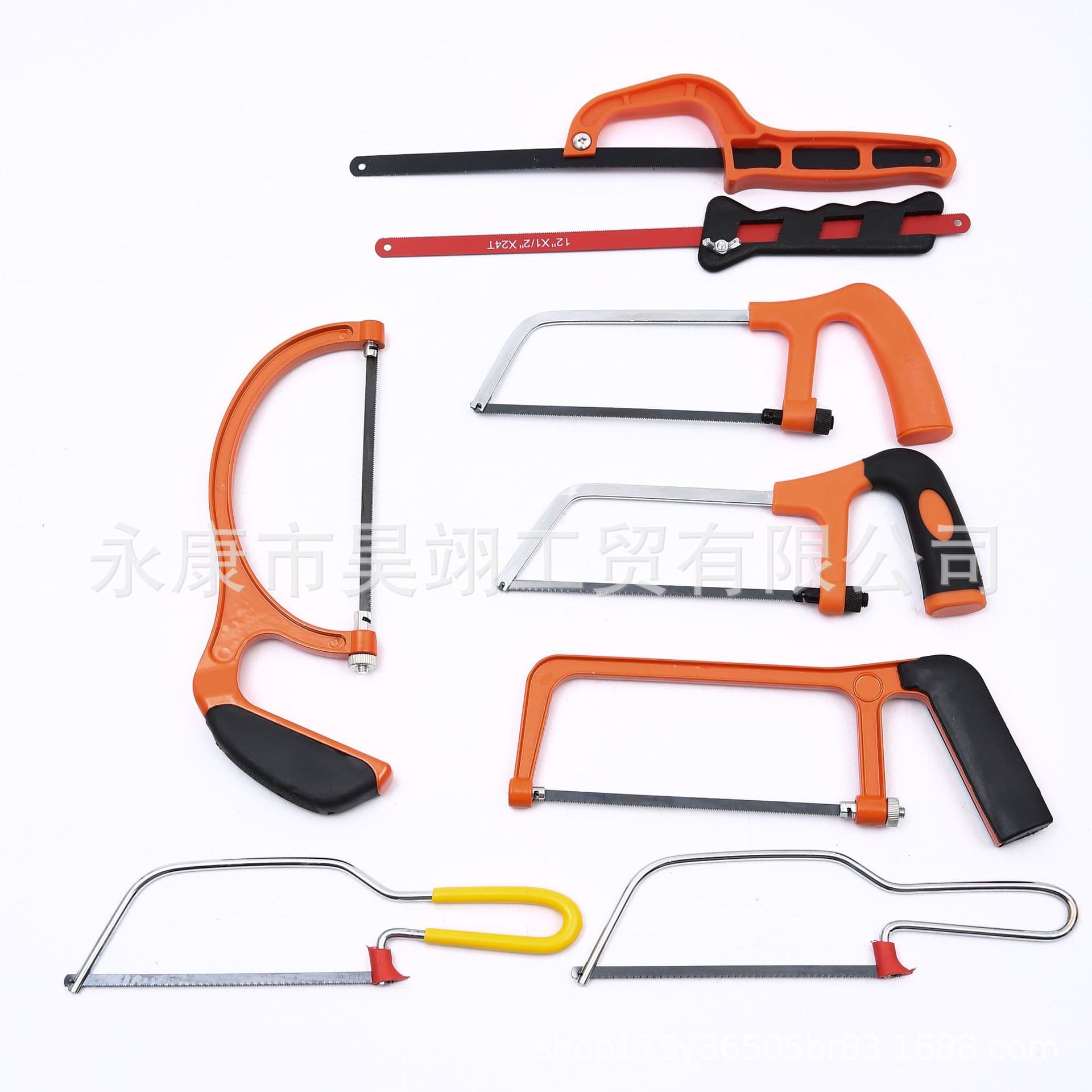 Household Mini Saw Small DIY Hacksaw Frame Woodworking Hand Saw Steel Saw Carving Saw