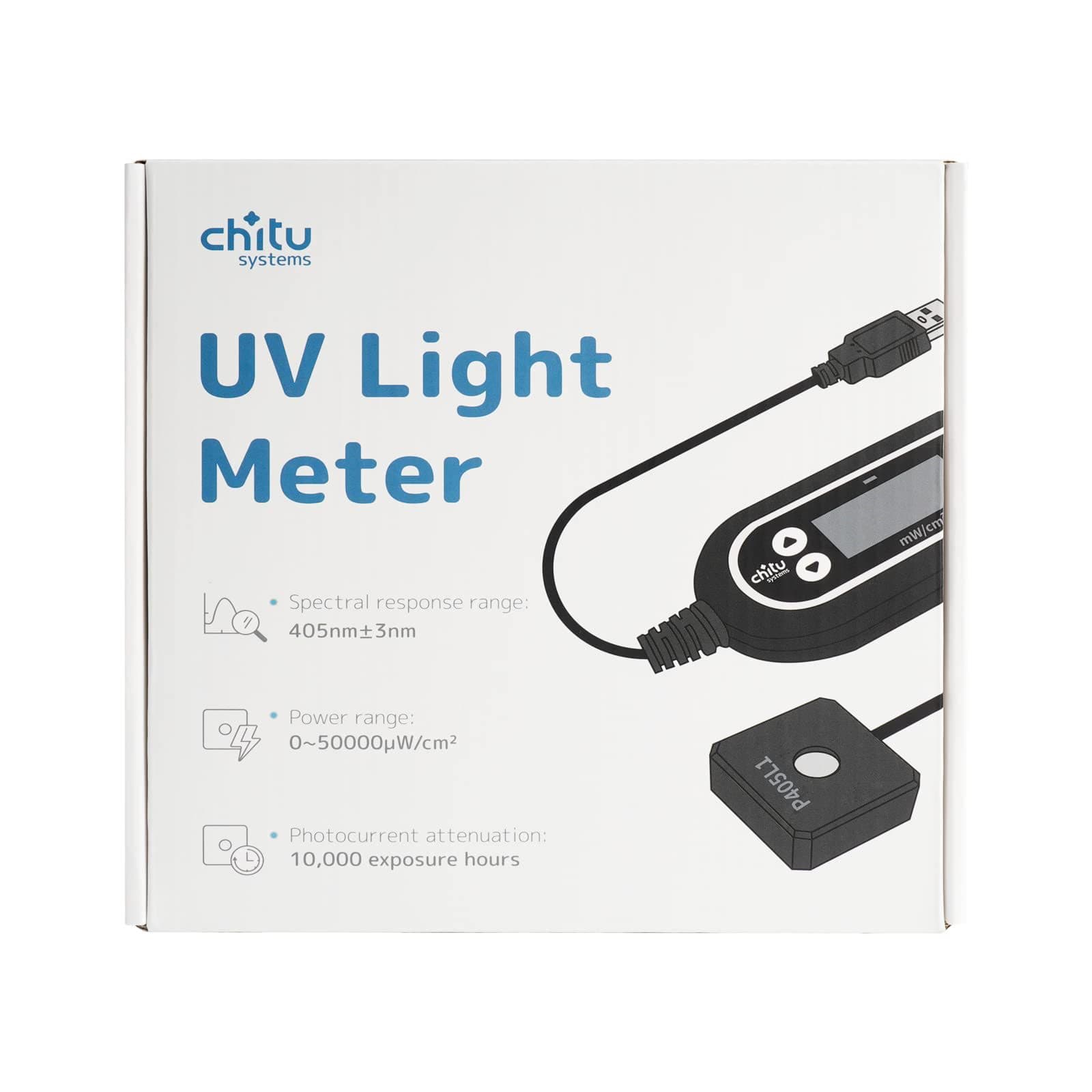 UV 3D Printer Ultraviolet Irradiance Meter, Light Intensity Tester