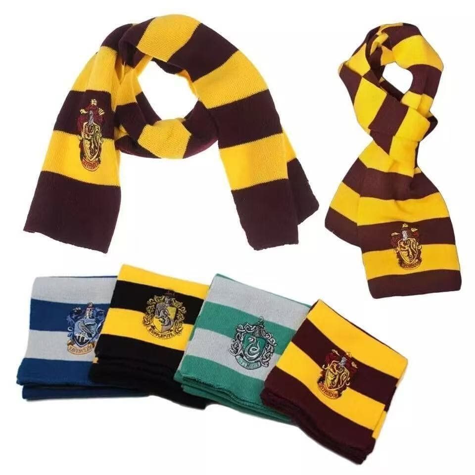 Harry Potter same scarf, college style cos clothing, Christmas and Halloween gifts, four major college scarves wholesale