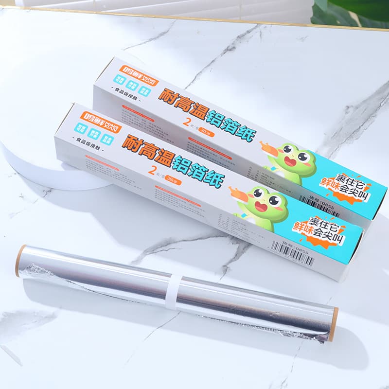 High-temperature resistant aluminum foil, barbecue and grilling oil-absorbing paper, food-grade thickened oil paper, tin foil, baking oven baking tray tin foil