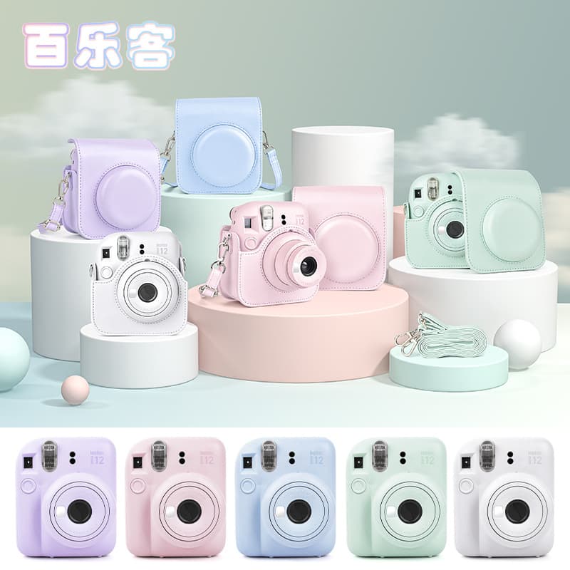 Camera Case for Fujifilm Instax Mini 12, Instax Mini 12 Protective Cover, Storage Bag, Digital Accessories