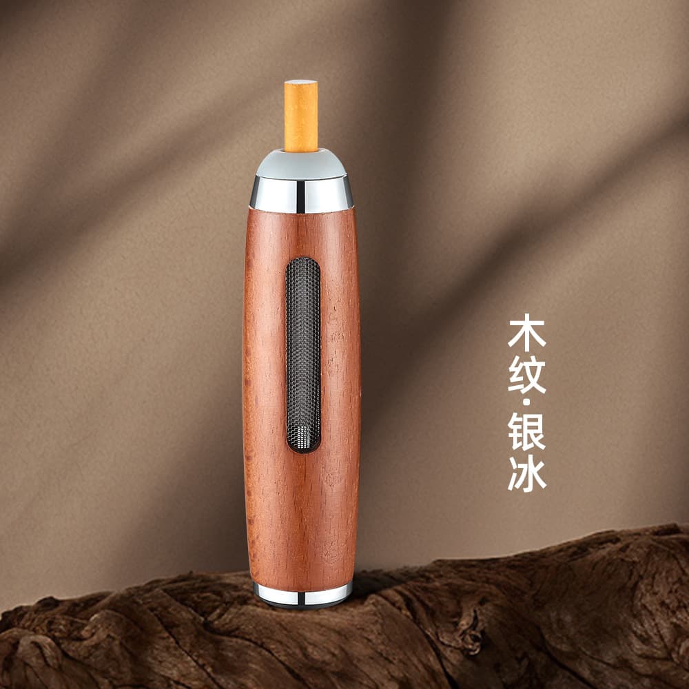 Creative Handheld Cigarette Holder Ash-Free Tool Car Ashtray Lazy Smoker Mouthpiece Car Smoking No Ash Flicking