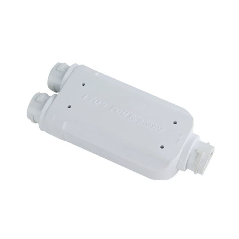 POE Repeater One Input Two Output Outdoor Weatherproof 48V Network Power Extender Switch for Surveillance