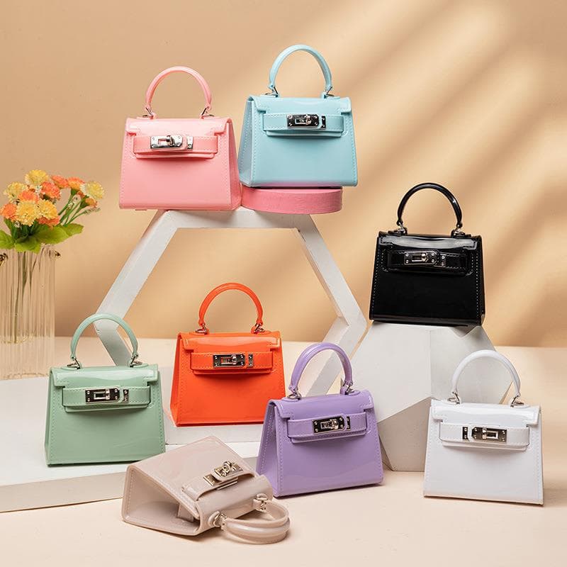 Cross-border wholesale jelly bag 2023 new mini Kelly bag handbags women small fresh shoulder bag