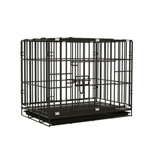 Teddy Dog Cage with Tray Indoor Home Cat Cage Foldable Thickened Reinforced Small Pet Chicken Rabbit Cage