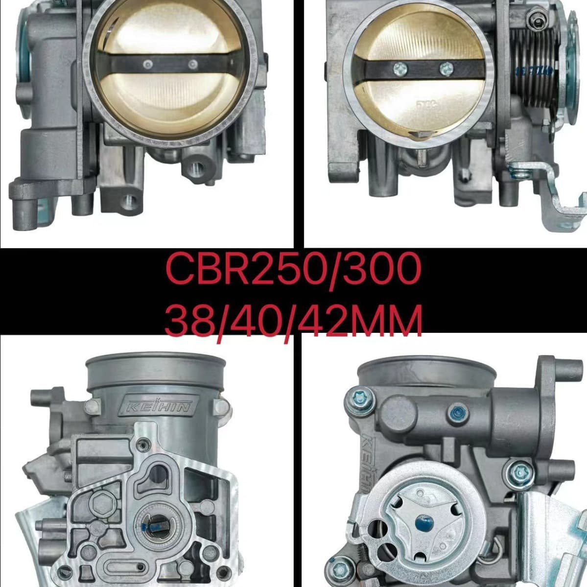 38mm 39mm 40mm 42mm Motorcycle Carburetor Body For CBR250 300 Modified Electronic Fuel Injection Throttle Valve Body