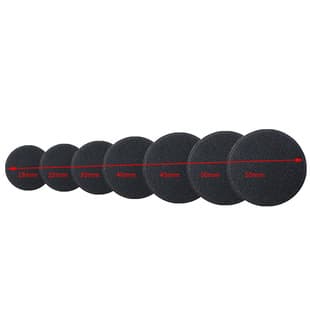 Round Foam Earpads 18 35 40 45 50 55 60 65MM Headphone Earpads, Ear Cushions, Dual-Color Foam Covers