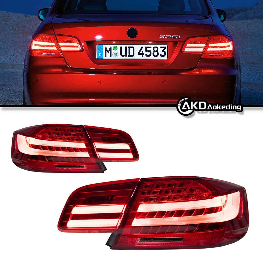 Compatible with 06-12 BMW E92 LED Tail Light M3 325i 330i Coupe Signal Light
