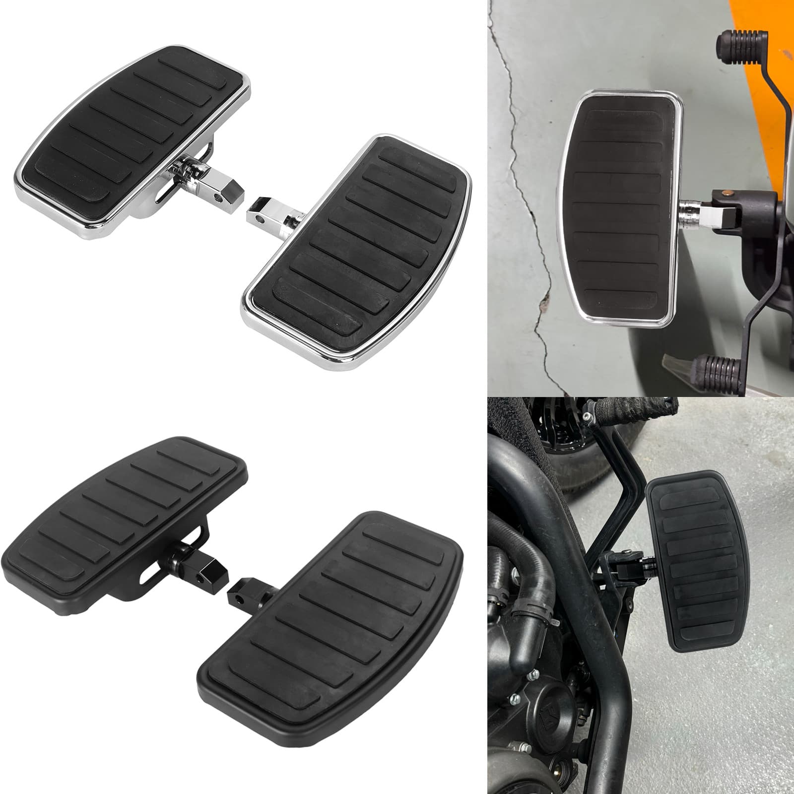 Motorcycle Accessories Modified Front and Rear Foot Pegs Rest Pedals for Honda VTX 1300/1800