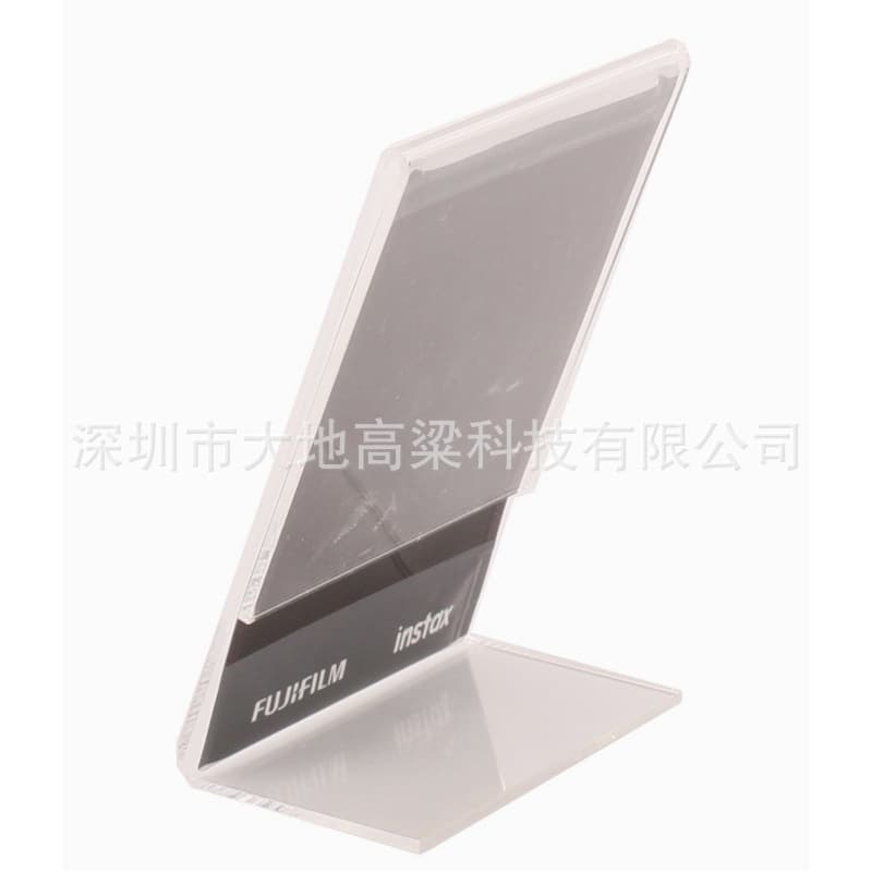 Polaroid Mini Frame Transparent Frame for mini11 9 8 7 Acrylic L-Shape Frame 3-Inch Photo Frame