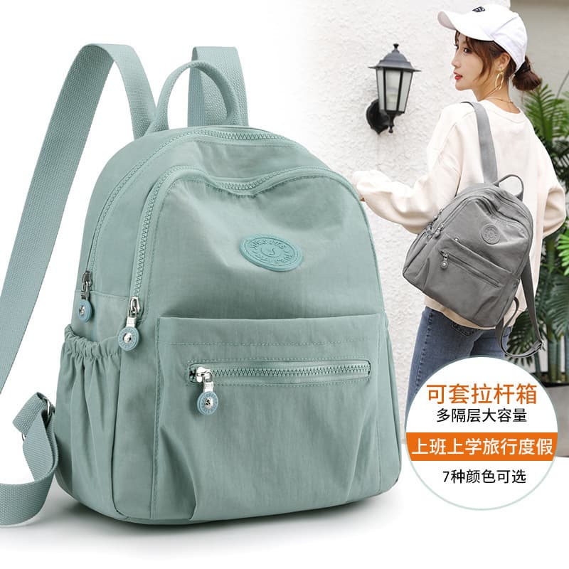 Women's Backpack, Large Capacity, Simple and Versatile, Fashionable Lightweight Travel Bag, Wholesale for Women