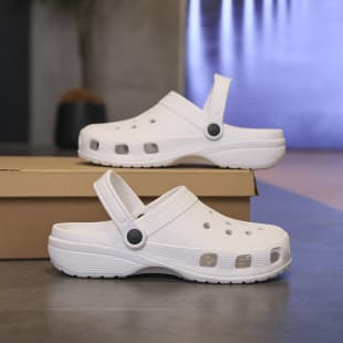 Non-slip Summer Beach Sandals for Women, Odor-Resistant, EVA Clog with Cloud-Like Comfort and Closed Toe