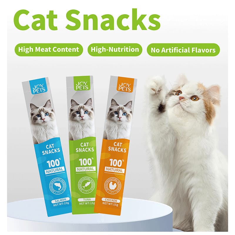 Cat Food Sticks Southeast Asia Cross-border Wholesale, Chicken Salmon Tuna Cat Wet Food