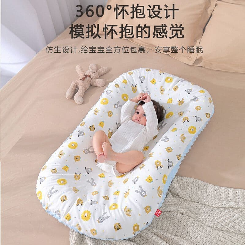 Baby crib, portable, for newborns, suitable for sleep, wholesale from export factory.