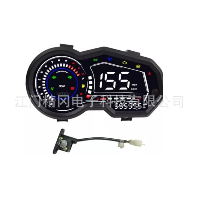 Bestselling motorcycle instrument cluster assembly in Mexico, compatible with Altalika 150Z, 150SZ, and 170Z speedometers.