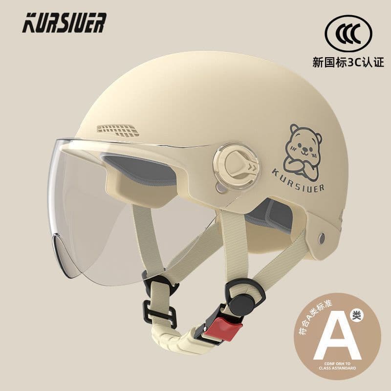 Tailin Certified National Standard Electric E-bike Helmet Women Men Summer Universal All-Season Sun Hat Half Helmet