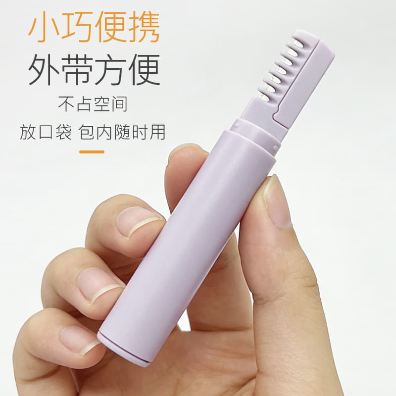 Manual Stainless Steel Nose Hair Trimmer Cleaning Tool 360° Rotating Misaligned Nose Hair Trimmer
