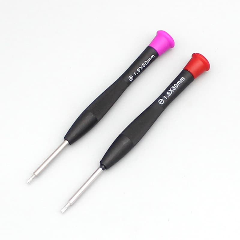 Glasses screwdriver, glasses shop repair tools, mobile phone clock screwdriver, flat head flat head cross screwdriver wholesale