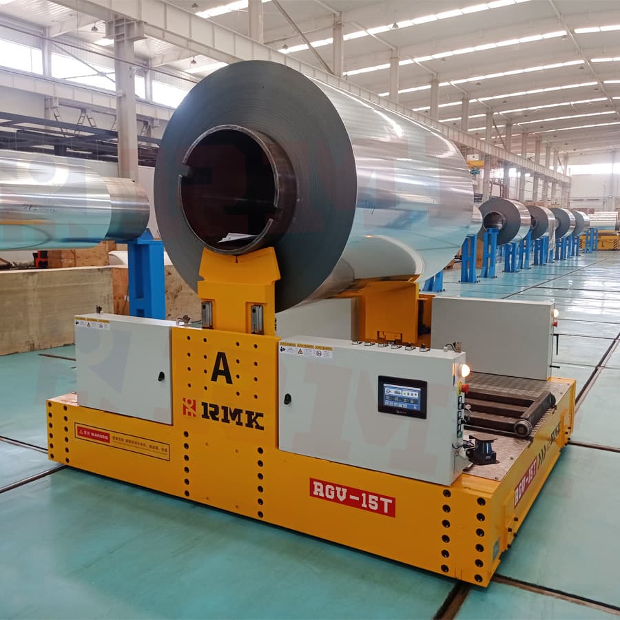 160-Ton Fully Automated RGV - Adjustable Lift Track Transfer Car with Precise Docking and On-Site Debugging