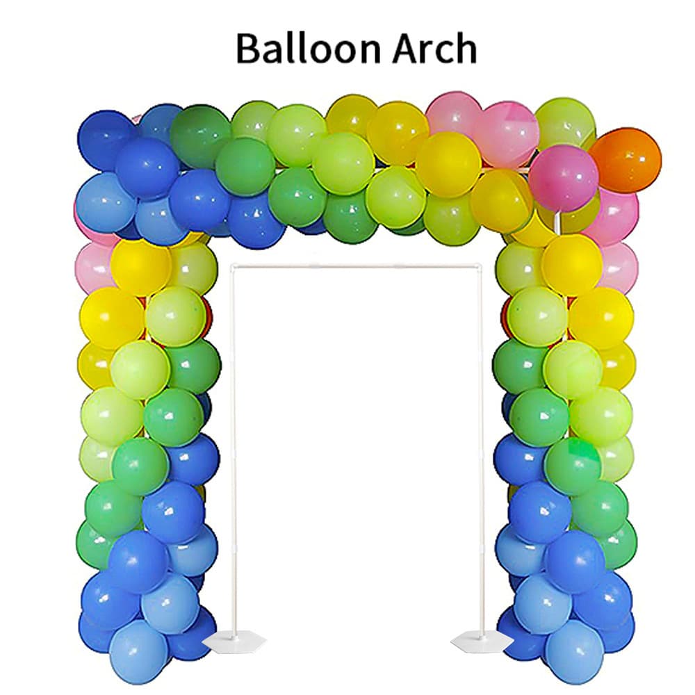 Cross-border square arch set PVC pole balloon arch bracket PVC pipe party wedding decoration base column
