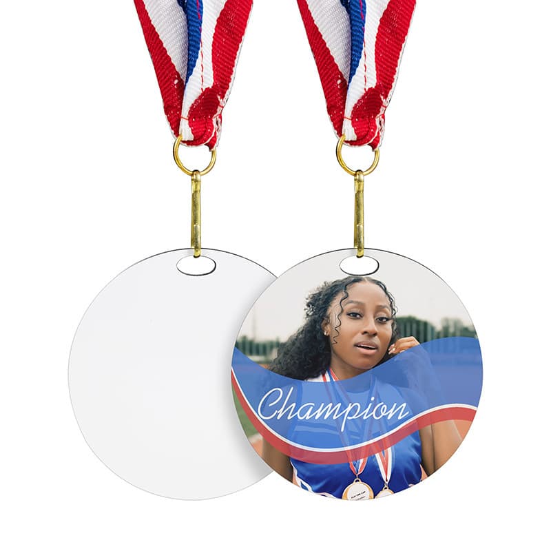 Sublimation MDF medals, Heat transfer MDF medals, Sports event medals, Cross-border personalized gifts
