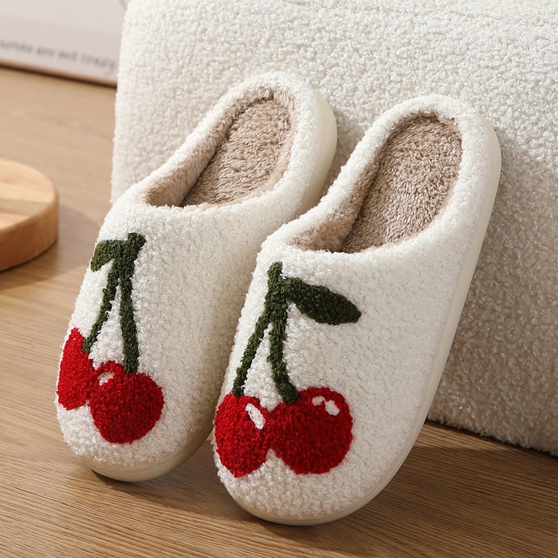 Hot Selling Winter Cute Cartoon Home Cotton Slippers Wholesale Household Furry Slippers for Women and Couples Warm Slippers Indoor
