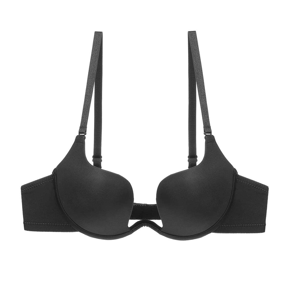 European and American Sexy Lingerie U-Shaped Backless Wedding Dress Invisible Bra Multiple Ways to Wear Beautiful Back Small Chest Push-Up Bra