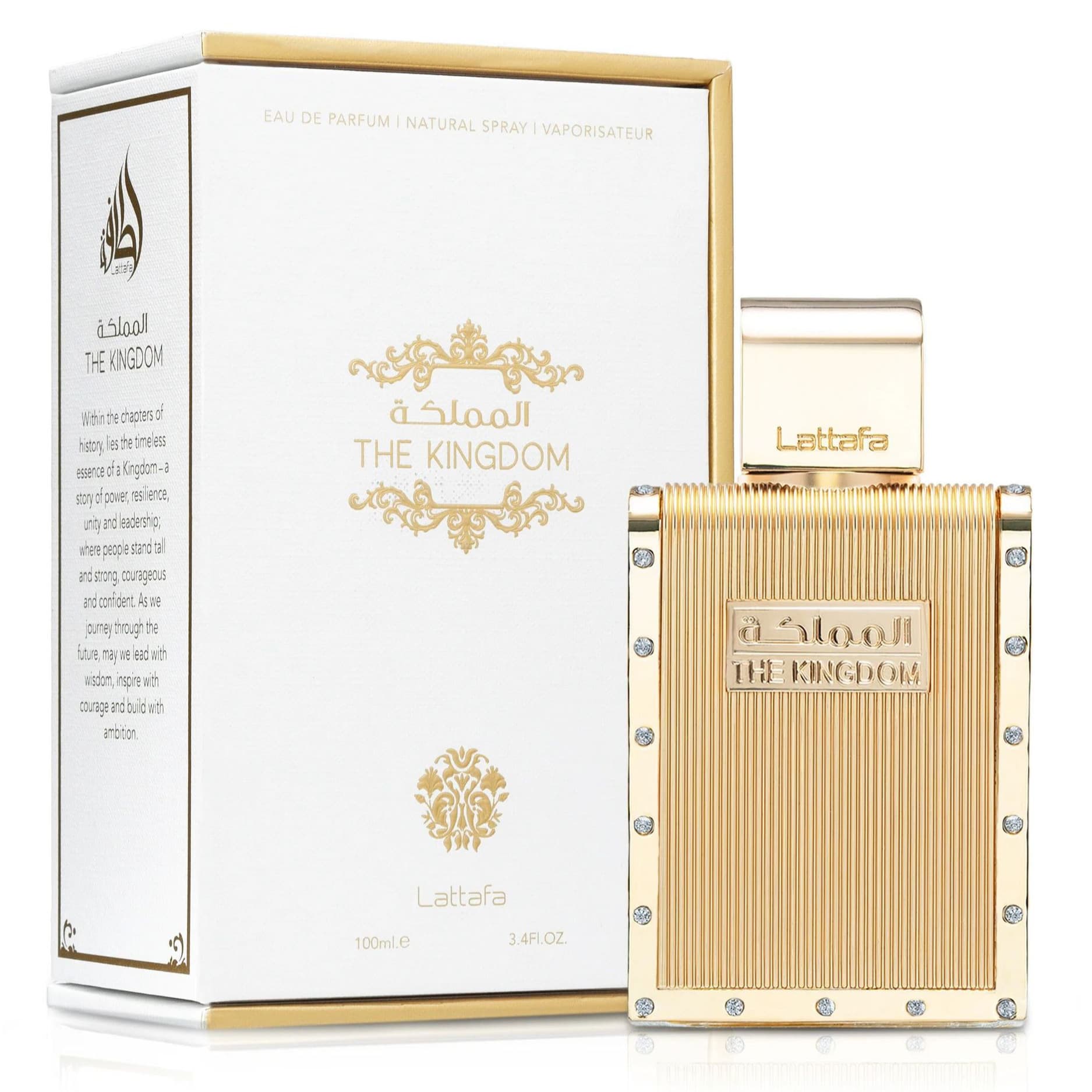 Cross-border bestseller Lattafa THE KINGDOM Middle Eastern Arabian Dubai high-quality perfume long-lasting fragrance