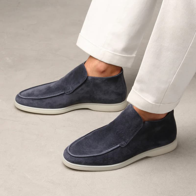 2026 Independent Station Cross-Border Trade New European and American Men's Loafers British Lightweight Driving Shoes Size 48
