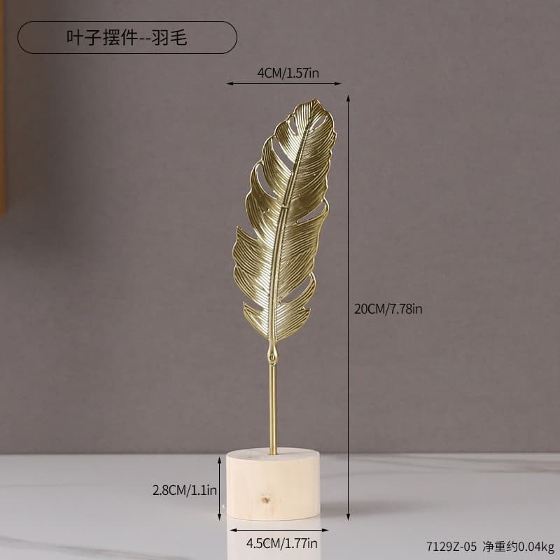 Gold Luxury Resin Ornament Collection for Home Living Room TV Cabinet Wine Cabinet Showroom Decorative Art Pieces