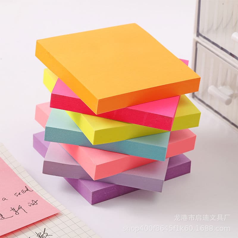 Cute Creative Sticky Notes for Students Memo Pad Reminder Notes Paper Stationery Takeout N-Sticky Notes