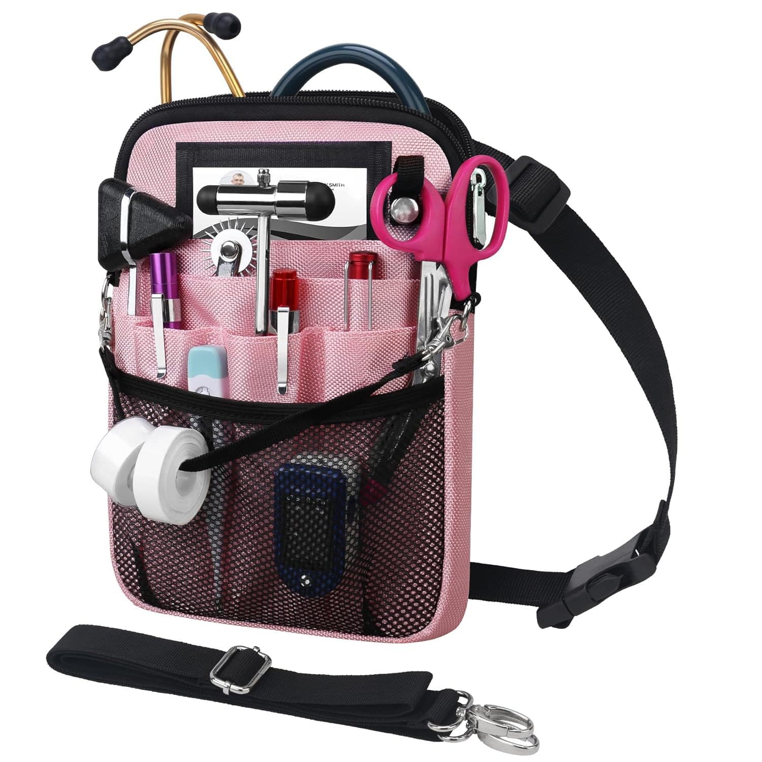 Factory custom wholesale Oxford cloth multifunctional nurse cross-body bag portable indoor doctor supplies waist bag medical