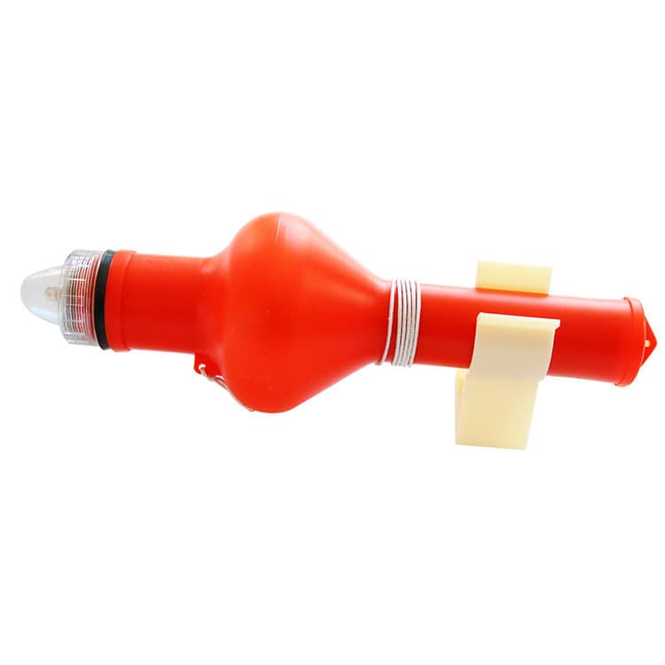Marine marine ring light that lights up when meeting water, long-distance dry cell signal light, water level light for surfing and fishing