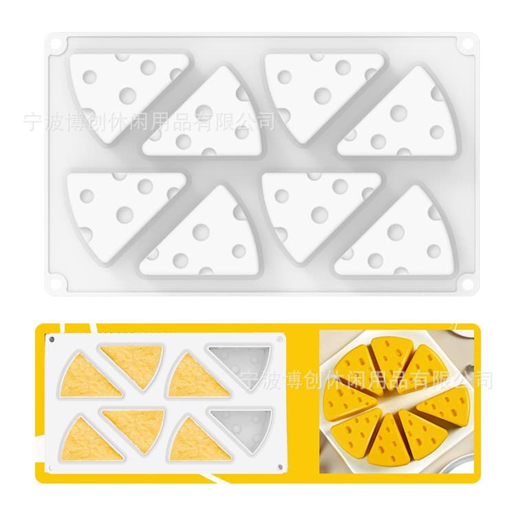 Silicone Cheese Mousse Cake Mold DIY Chocolate French Dessert Silicone Mold Handmade Soap Aromatherapy Candle Mold