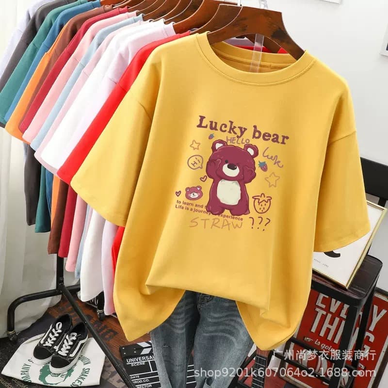 2026 Korean-style Summer New Plus Size Women's Short Sleeve T-Shirt Inner Layering Top Wholesale Clothing.