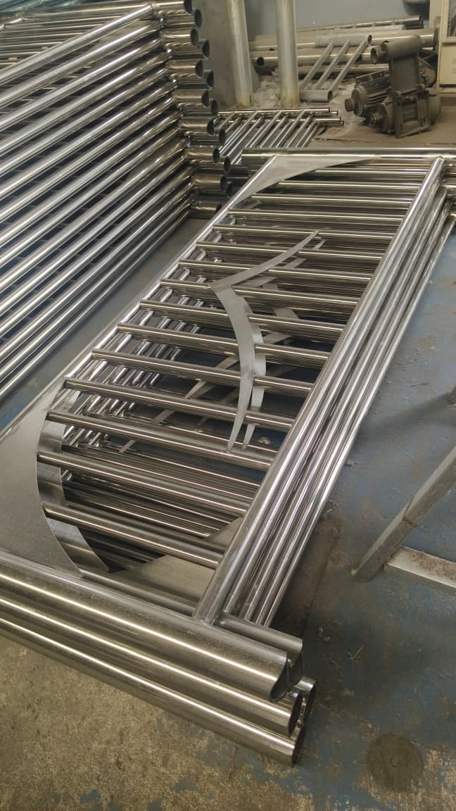 Manufacturer 304 Stainless Steel Bridge Guardrail, Railing Guardrail, Bridge Barrier, Stainless Steel Landscape Railings