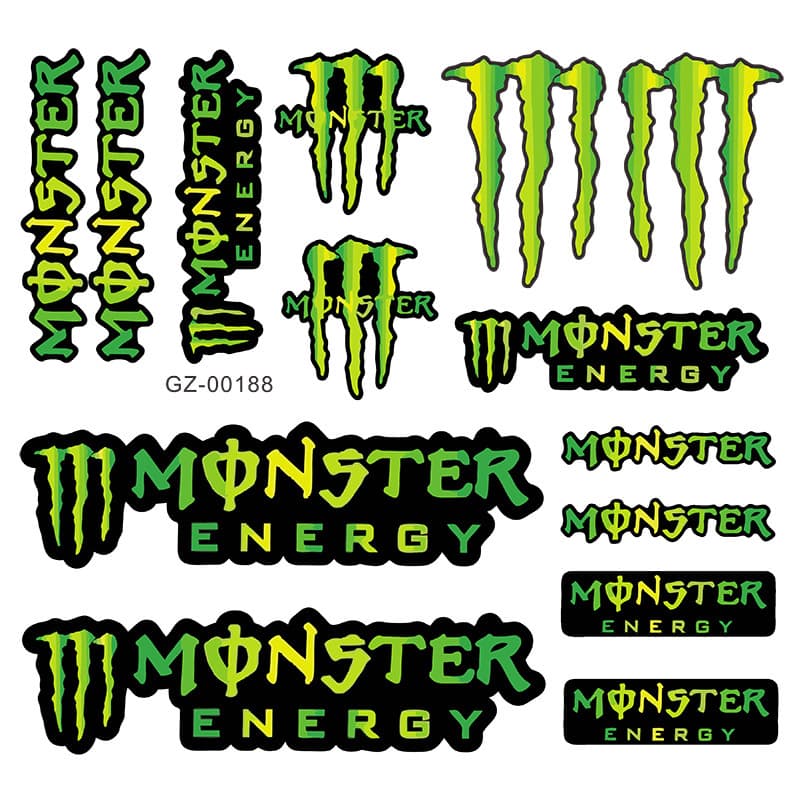 Cross-border Amazon AliExpress popular car stickers wholesale ghost claw devil claw stickers motorcycle helmet modification decoration