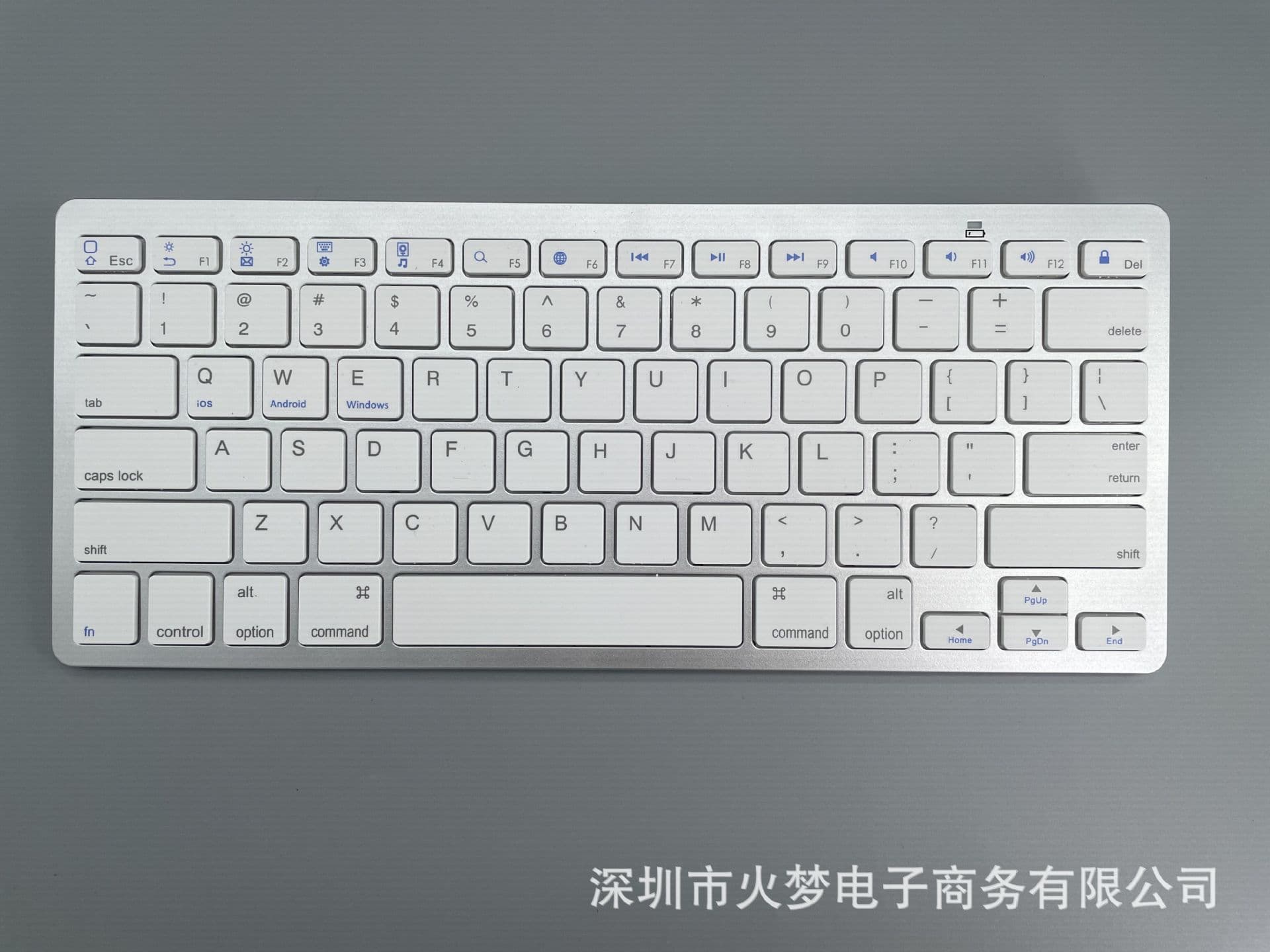 Shengji Factory Stock Wireless Mini Scissor-Switch Bluetooth Keyboard for Phone, Tablet, and Laptop Office Use