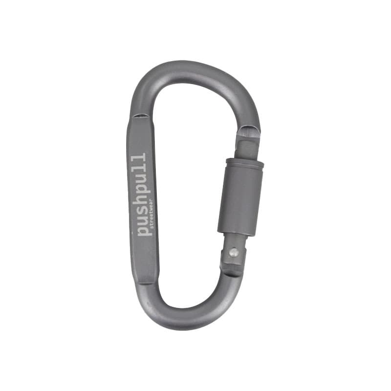 D-Shaped Carabiner High-Quality Thickened 8cm Locking Flattened Quick Link Nut Buckle Accessory Colorful Hook
