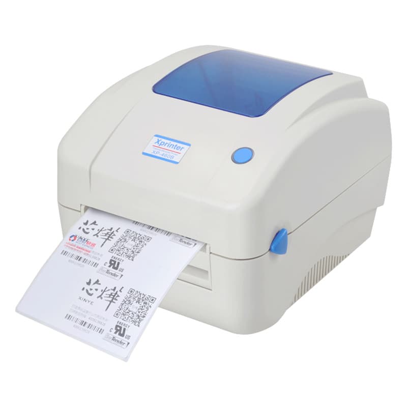 Xprinter Xinye XP-490B Amazon Email Shopee Label Cross-Border Logistics FBA Printer 100mm