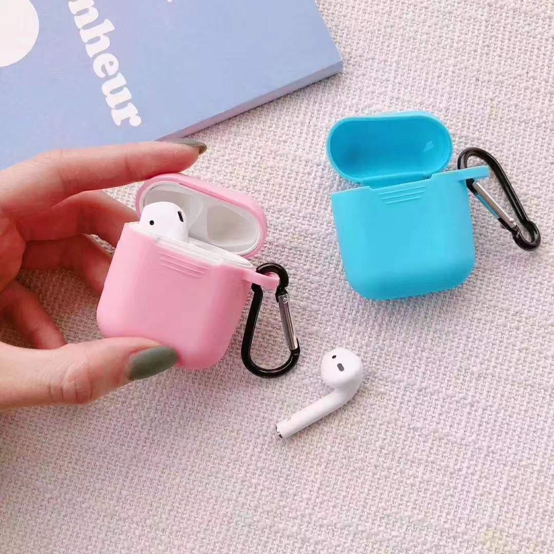 Silicone Protective Case for AirPods 3 / Apple 1st & 2nd Gen Wireless Bluetooth Earphone Cover Shell