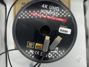 Fiber Optic HDMI Cable 2.0 Version 4K 60Hz Large Screen TV Engineering Wiring HDMI Cable High-Definition Computer Video Cable 4K