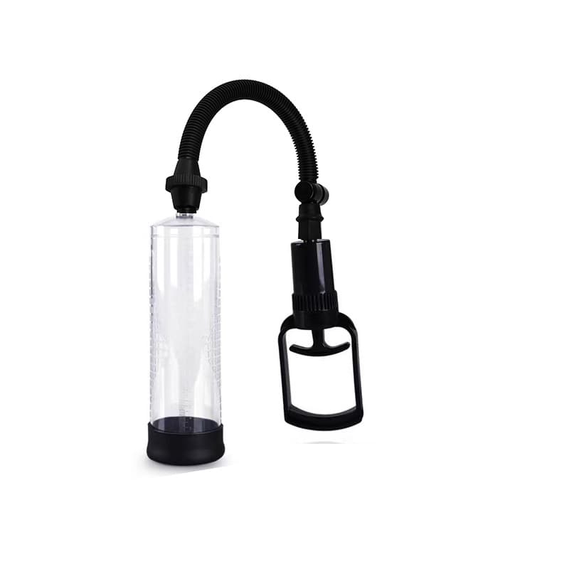 Factory Large Stock Ready to Ship Male Enlargement Trainer Non-Electric Style Black Pull Transparent Pull Style