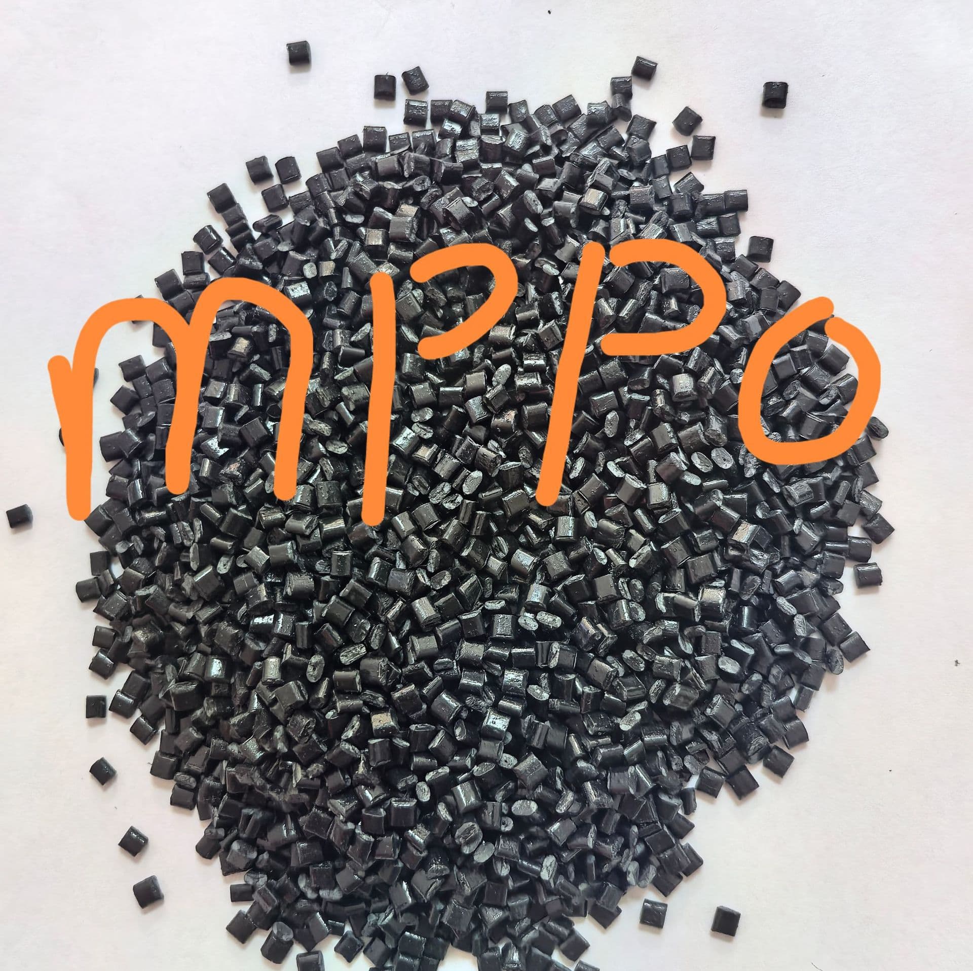MPPO Black Flame Retardant High Temperature Resistant 110°C High Gloss Hydrolysis Resistant Plastic Eco-Friendly Recyclable in Stock with Discount