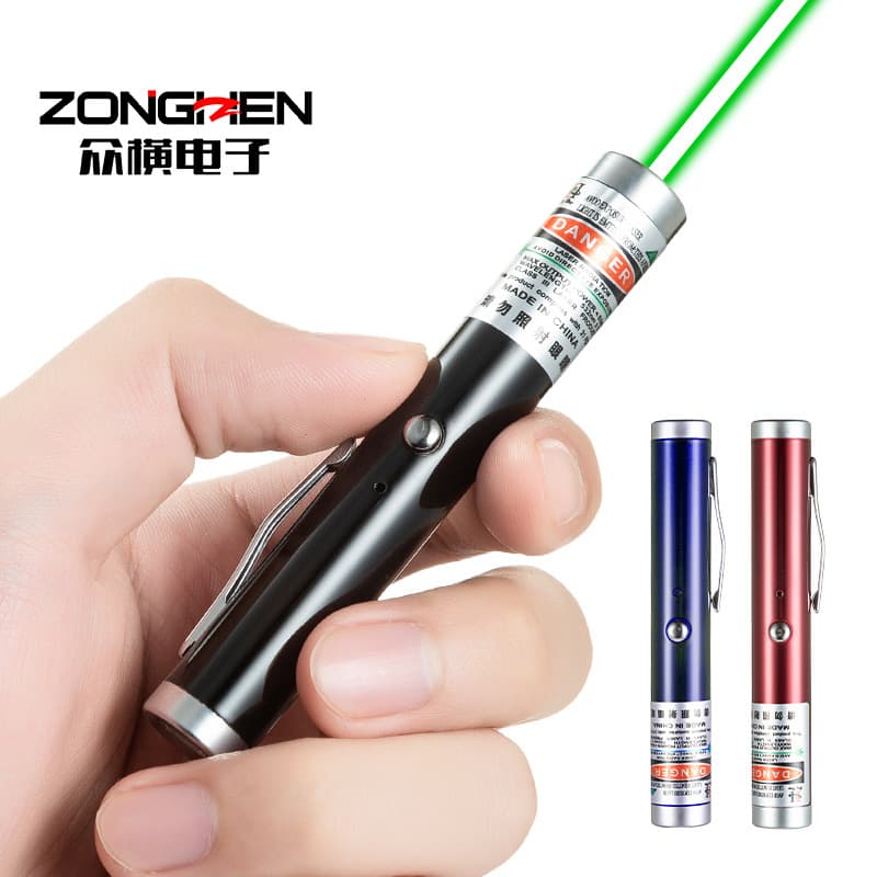 Green Laser Pointer High-Power Rechargeable Laser Light, Sales Office Green Light Pointer, Infrared Indicator Pen