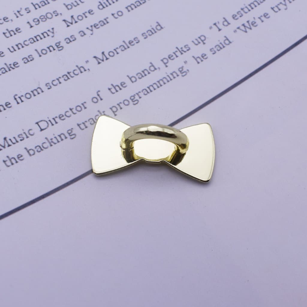 Korean-style tassel metal hook round DIY accessory parts, heart-shaped square buckle phone case pendant alloy material