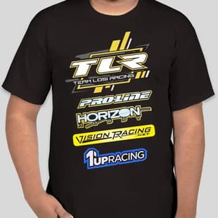 [Cross-border EU Size] T Shirt TEAM LOSI RACING 2XL 3XL
