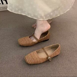 Birkenstock Shoes Hot Style Evening Breeze Trendy Brown Flats Fairy 2026 New Summer Mary Jane with Dresses Shoes