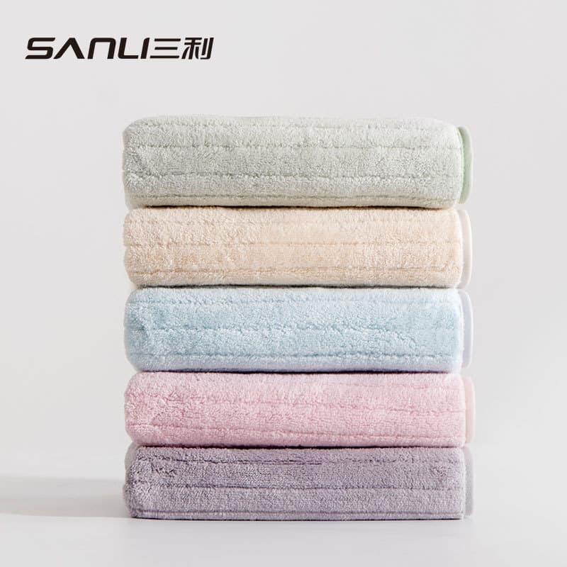 [New Multiple Styles] Sanli Towel Beauty Salon Towel Thickened Hair Drying Towel Coral Fleece Towel Face Wash Hair Wrap Towel